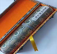 汉台书画装裱案例